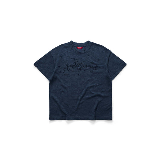 AASTU GARMENT DOUBLE SLUB TEE // NAVY