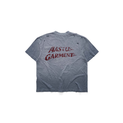 AA FIRE GARMENT POCKET SUNFADE TEE // GREY