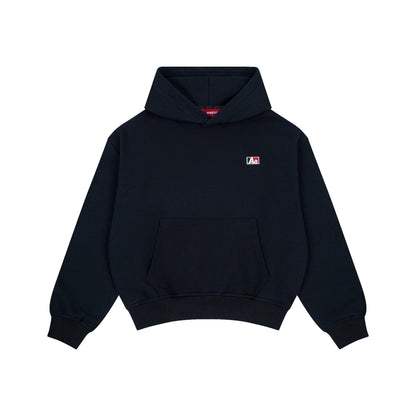 ABA LOGO HOODIE // BLACK