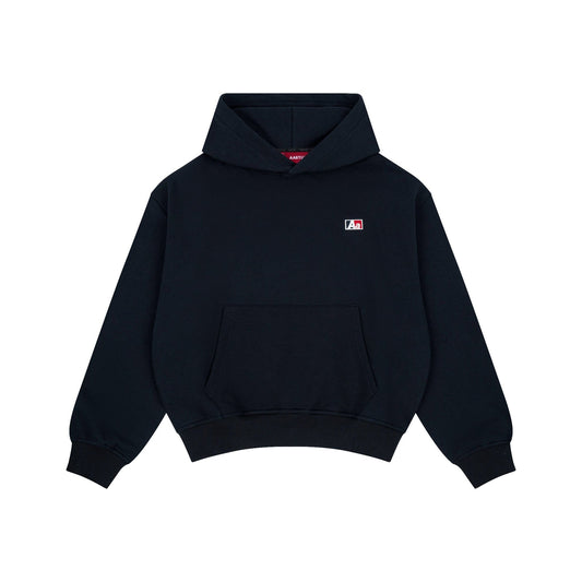 ABA LOGO HOODIE // BLACK
