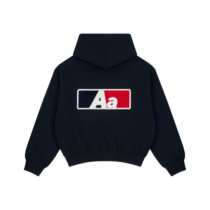 ABA LOGO HOODIE // BLACK