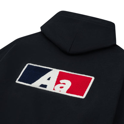 ABA LOGO HOODIE // BLACK