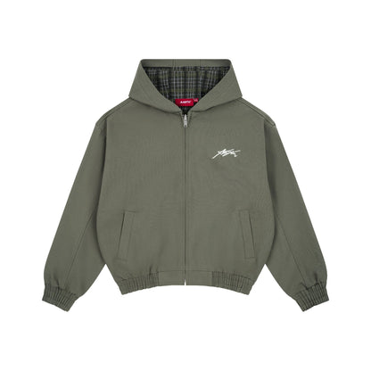 AA SIGNATURE CANVAS JACKET V2 // OLIVE