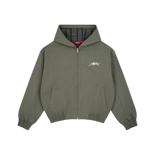AA SIGNATURE CANVAS JACKET V2 // OLIVE