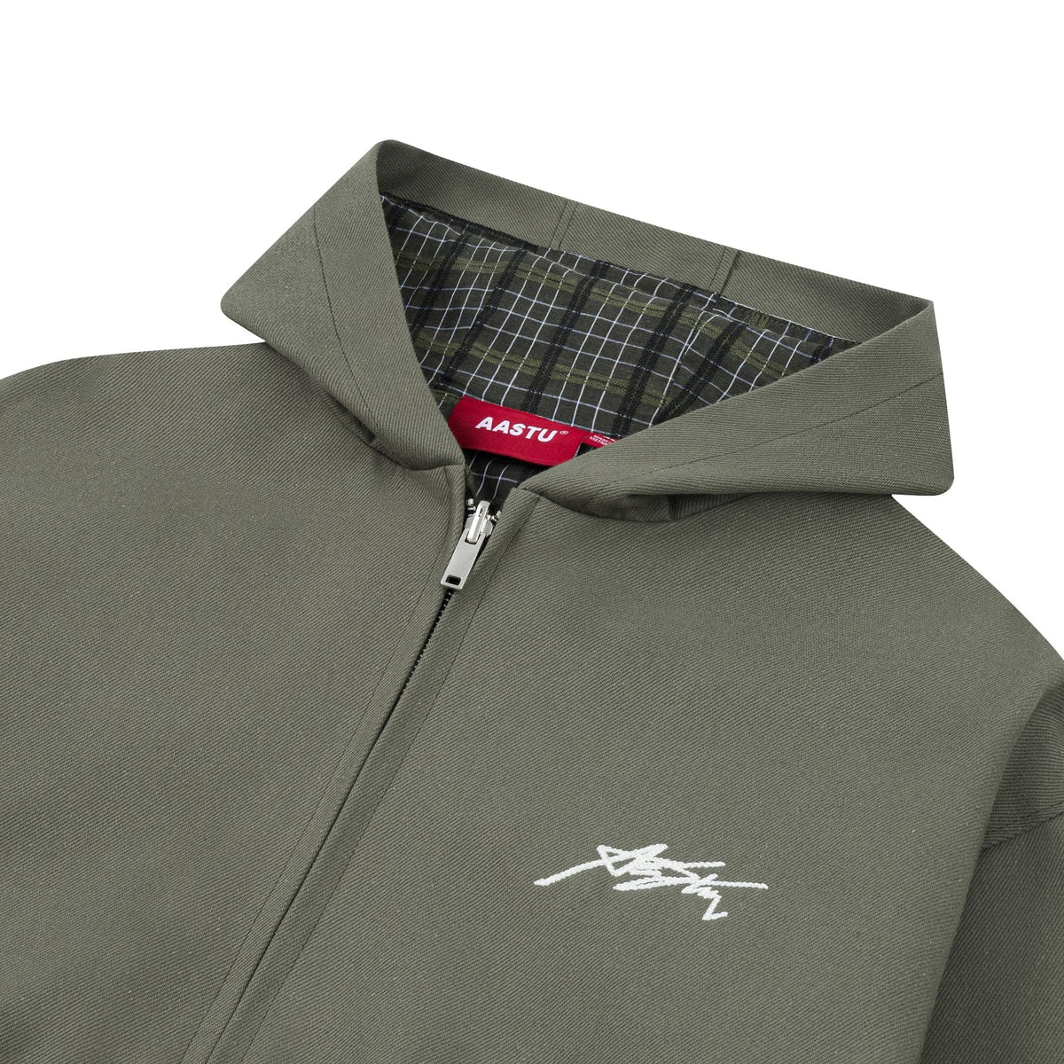 AA SIGNATURE CANVAS JACKET V2 // OLIVE