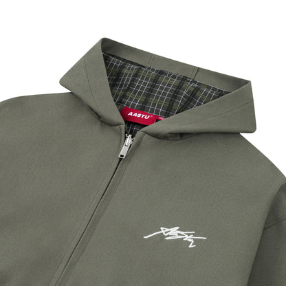 AA SIGNATURE CANVAS JACKET V2 // OLIVE