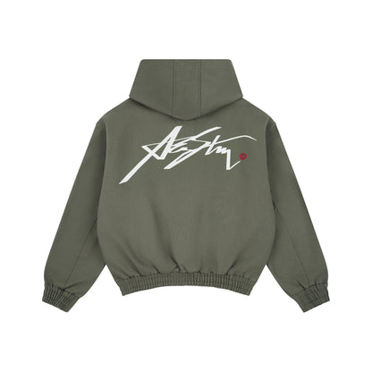 AA SIGNATURE CANVAS JACKET V2 // OLIVE