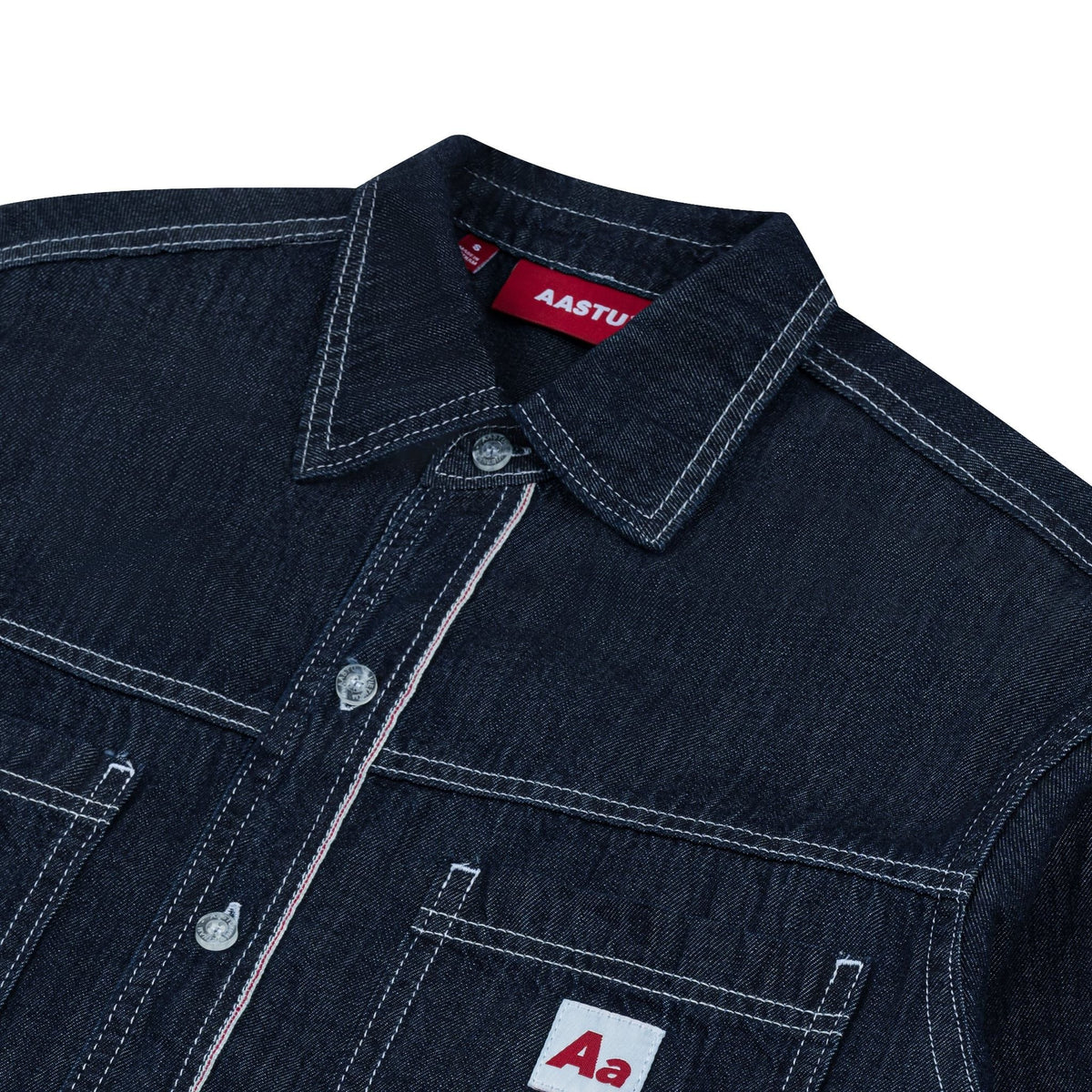 AA SELVEDGE DENIM SHIRT // NAVY