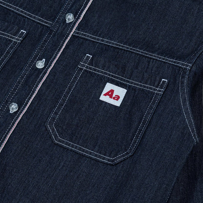 AA SELVEDGE DENIM SHIRT // NAVY