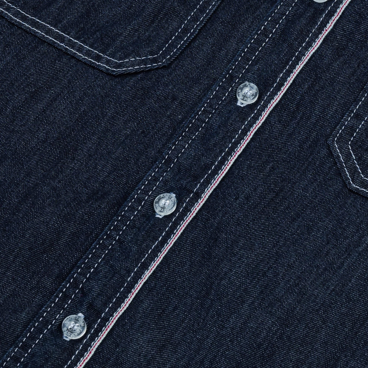 AA SELVEDGE DENIM SHIRT // NAVY