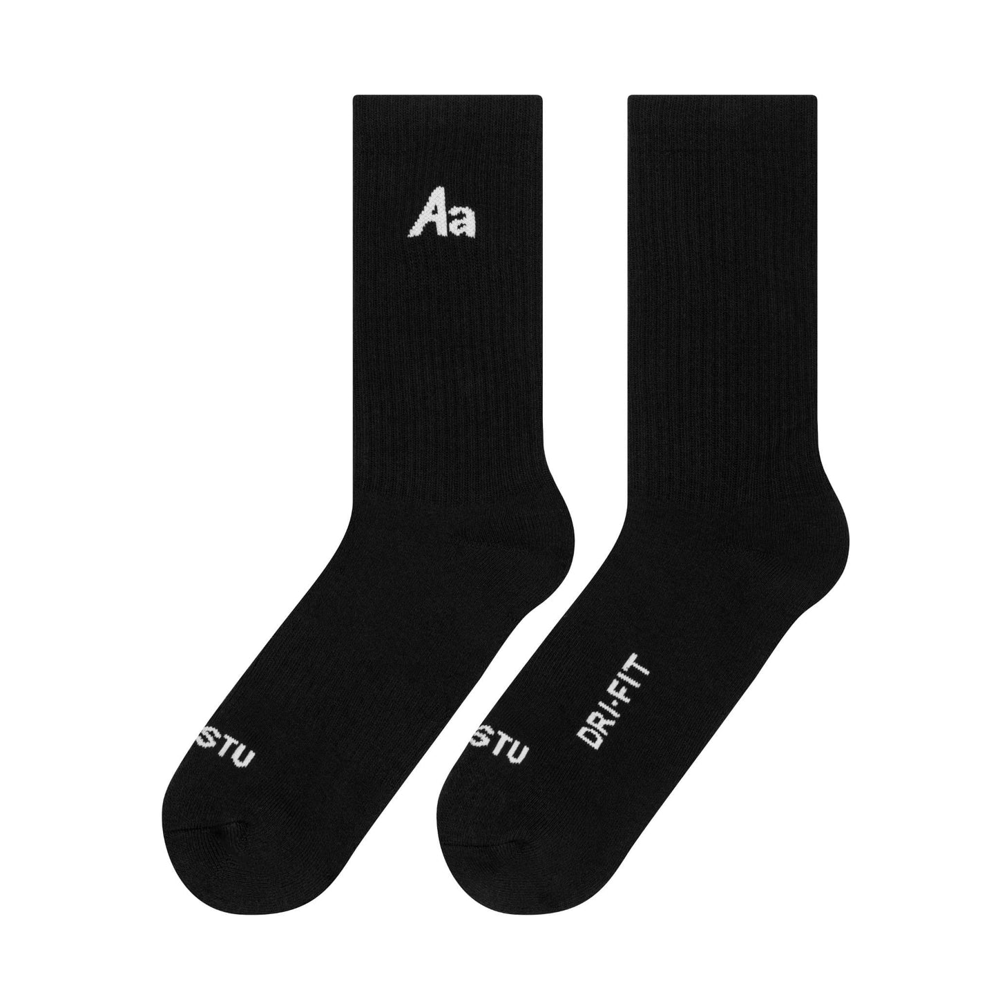 AA LOGO FLUFFY SOCKS