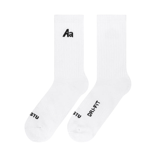 AA LOGO FLUFFY SOCKS