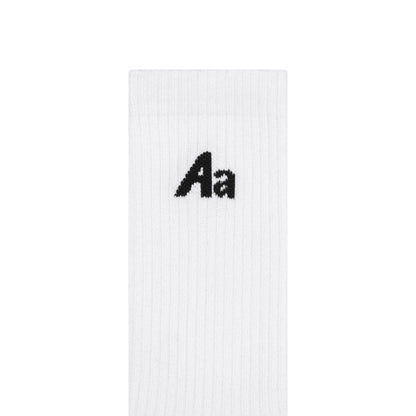 AA LOGO FLUFFY SOCKS