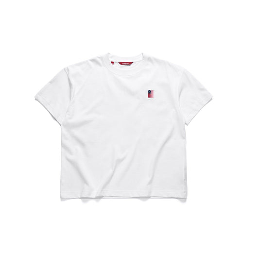 AASTU FLAG V2 TEE // WHITE