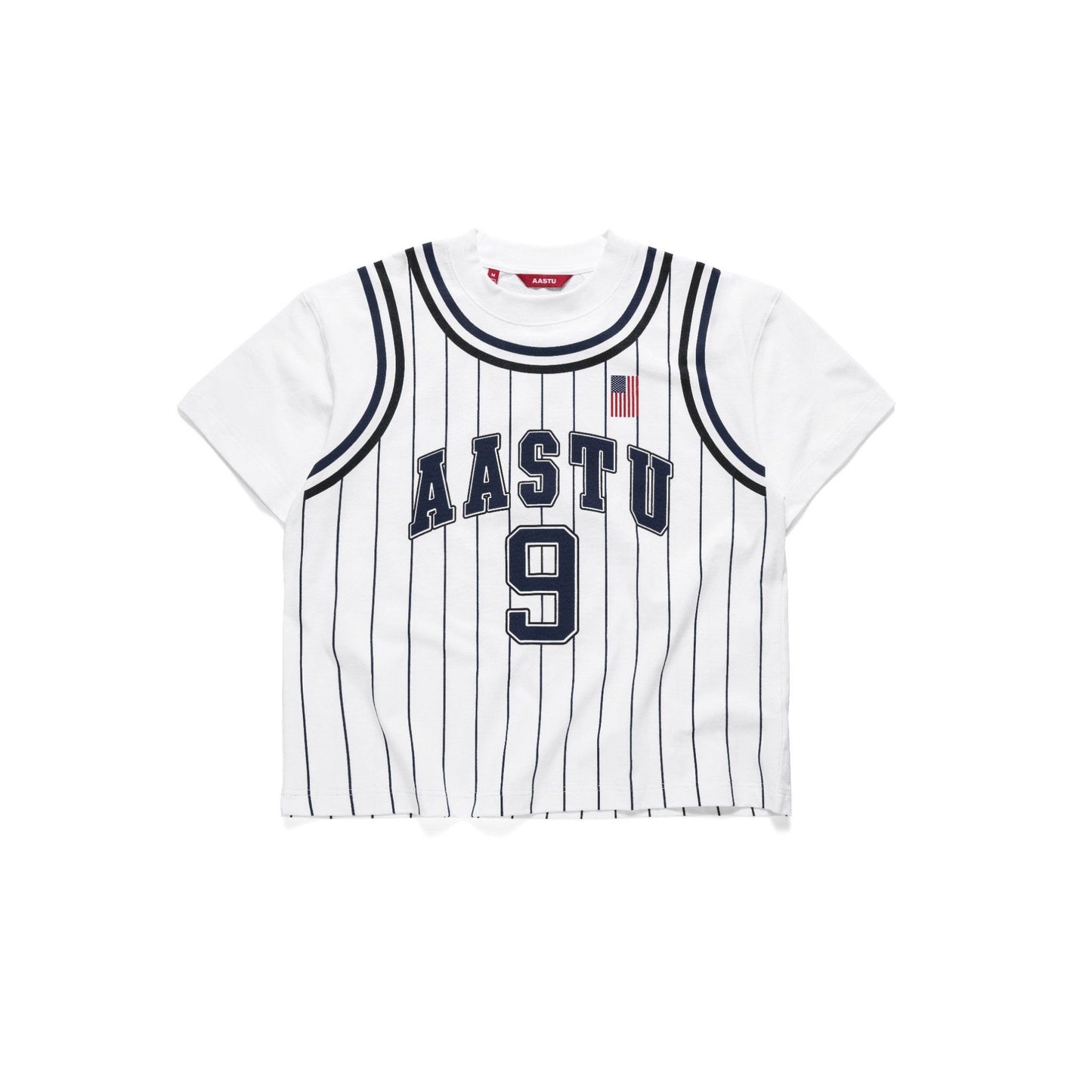 ABA JERSEY TEE // NAVY