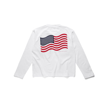 AASTU FLAG V2 LONG SLEEVE // WHITE