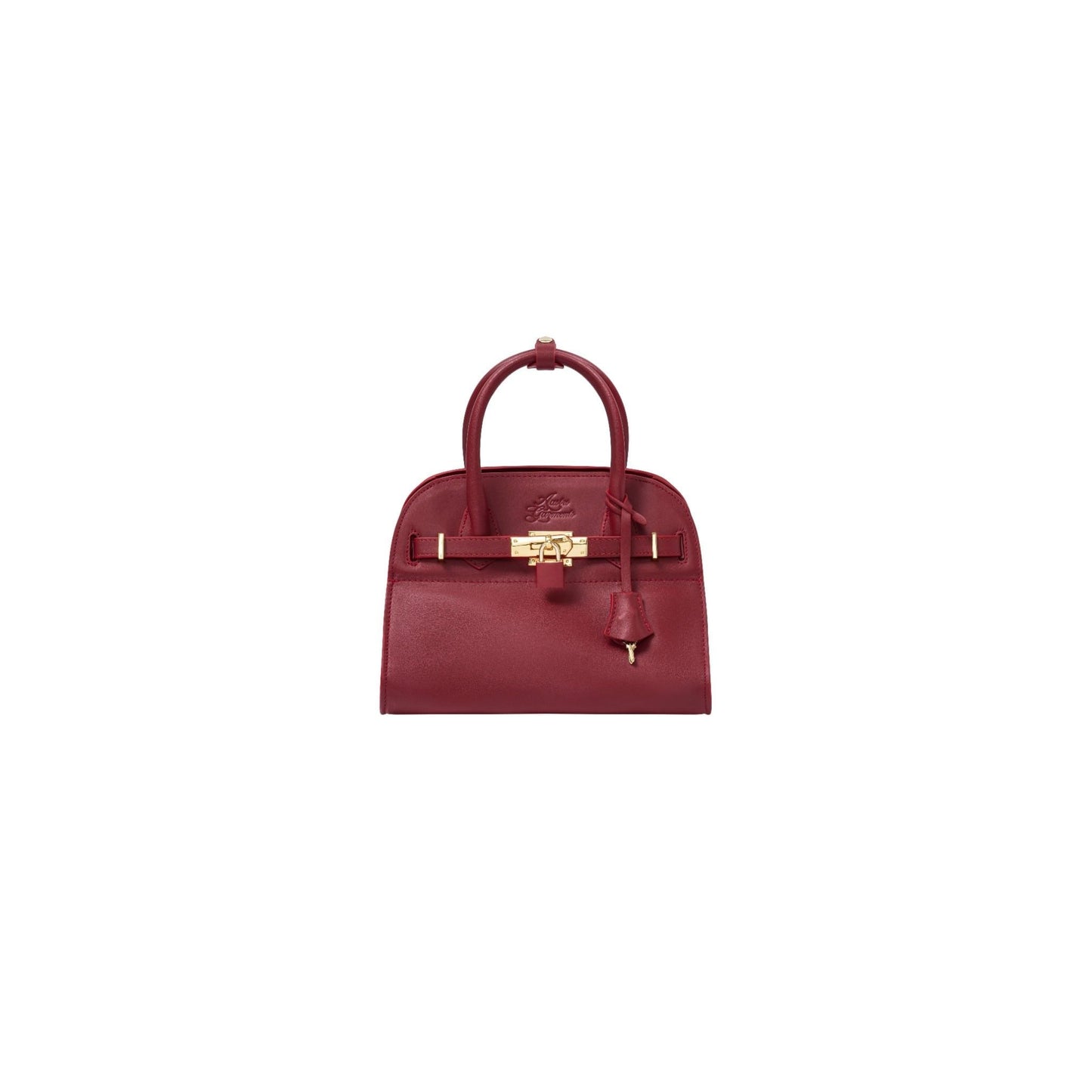 AASTU CARRYALL BAG RED SMOOTH / GOLD