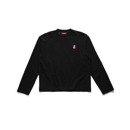 AASTU FLAG V2 LONG SLEEVE // BLACK