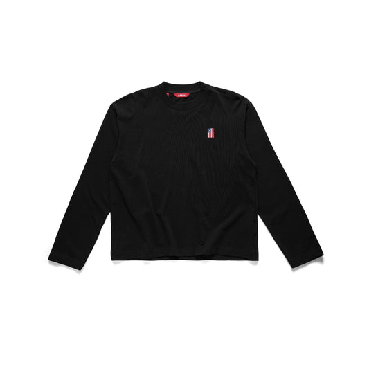 AASTU FLAG V2 LONG SLEEVE // BLACK