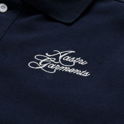 AASTU GARMENT LONG SLEEVE POLO // NAVY