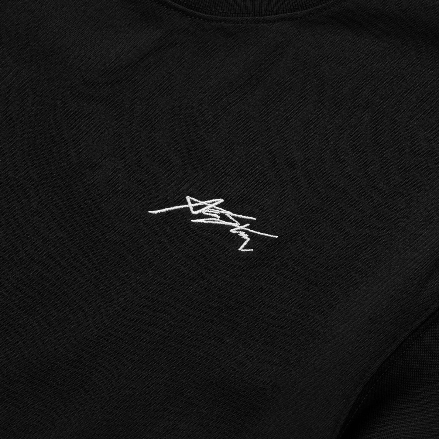 SIGNATURE LOGO TEE // BLACK
