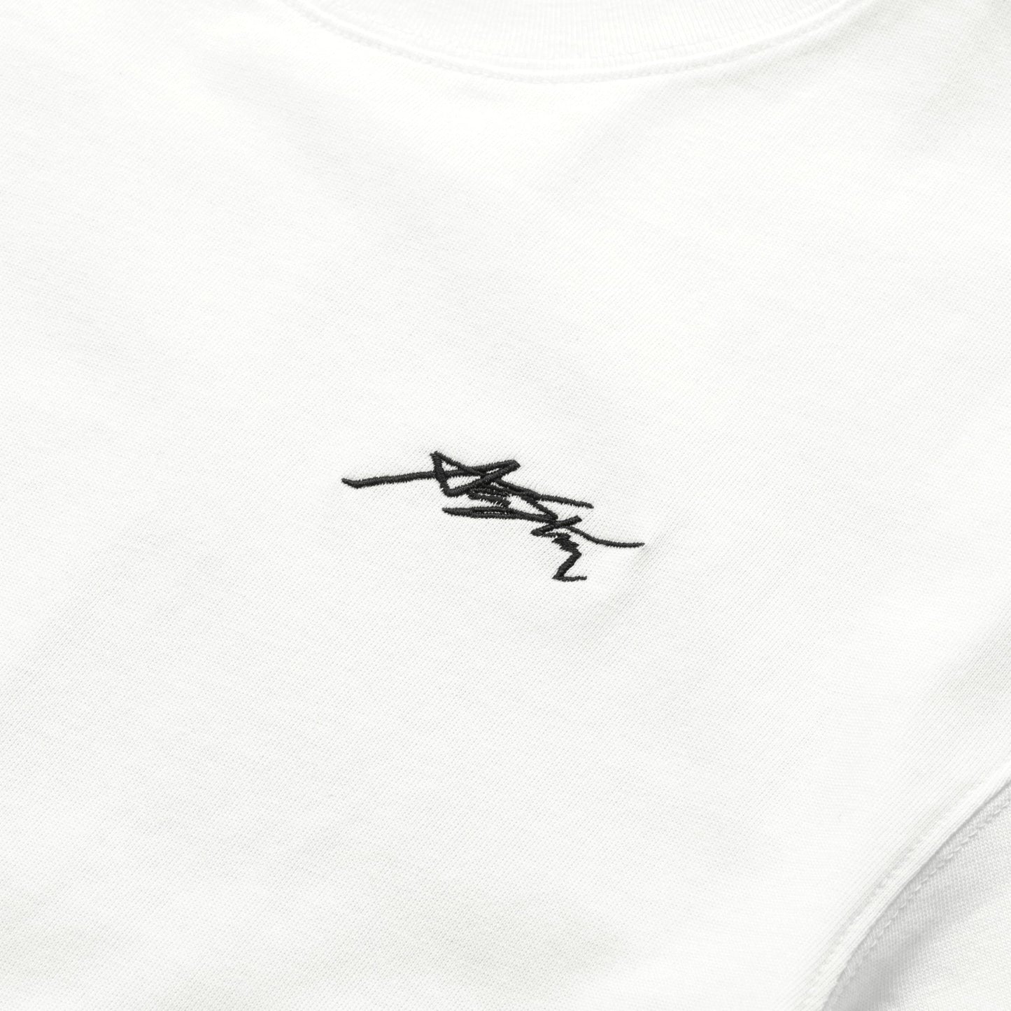 SIGNATURE LOGO TEE // WHITE