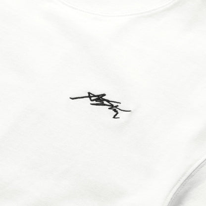 SIGNATURE LOGO TEE // WHITE