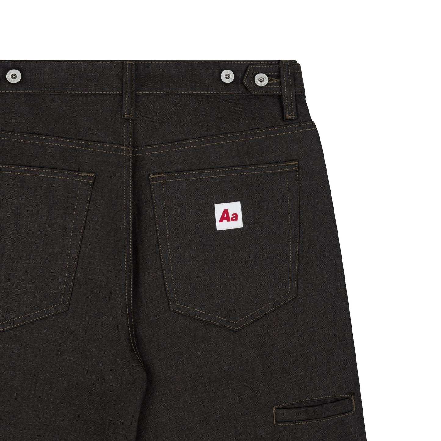 AA RIOT DENIM PANTS // BROWN