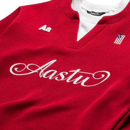 AA DOUBLE COLLAR PC // RED
