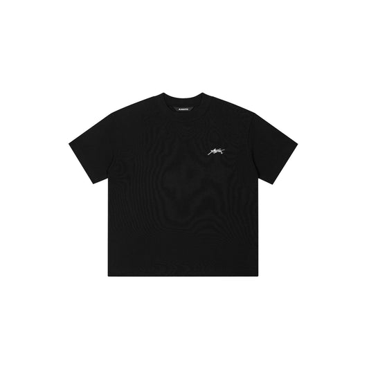 AA SIGNATURE LOGO TEE // BLACK