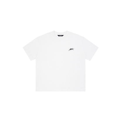AA SIGNATURE LOGO TEE // WHITE