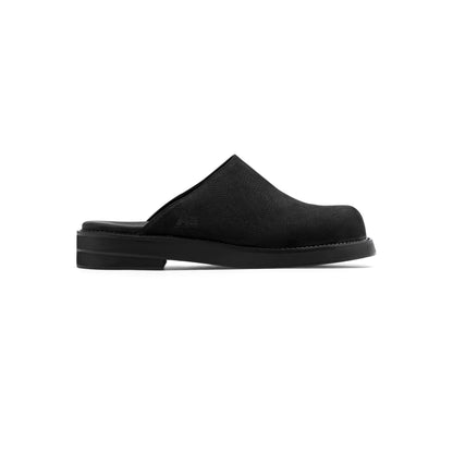 AA CLOG MILL LEATHER // BLACK