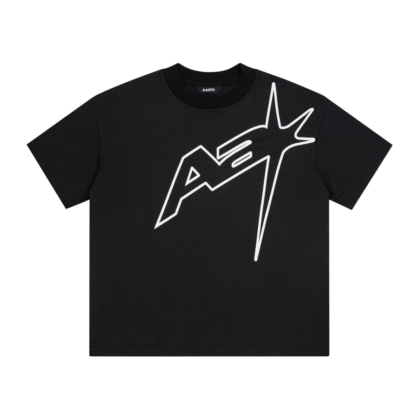 AA MESH RACING TEE // BLACK