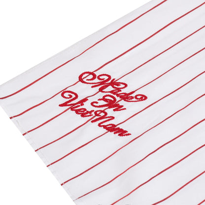 AA BOLDSTROKE LOGO SHIRT // RED STRIPES