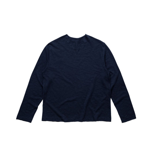 AASTU.CO SLUB LONG SLEEVE // NAVY