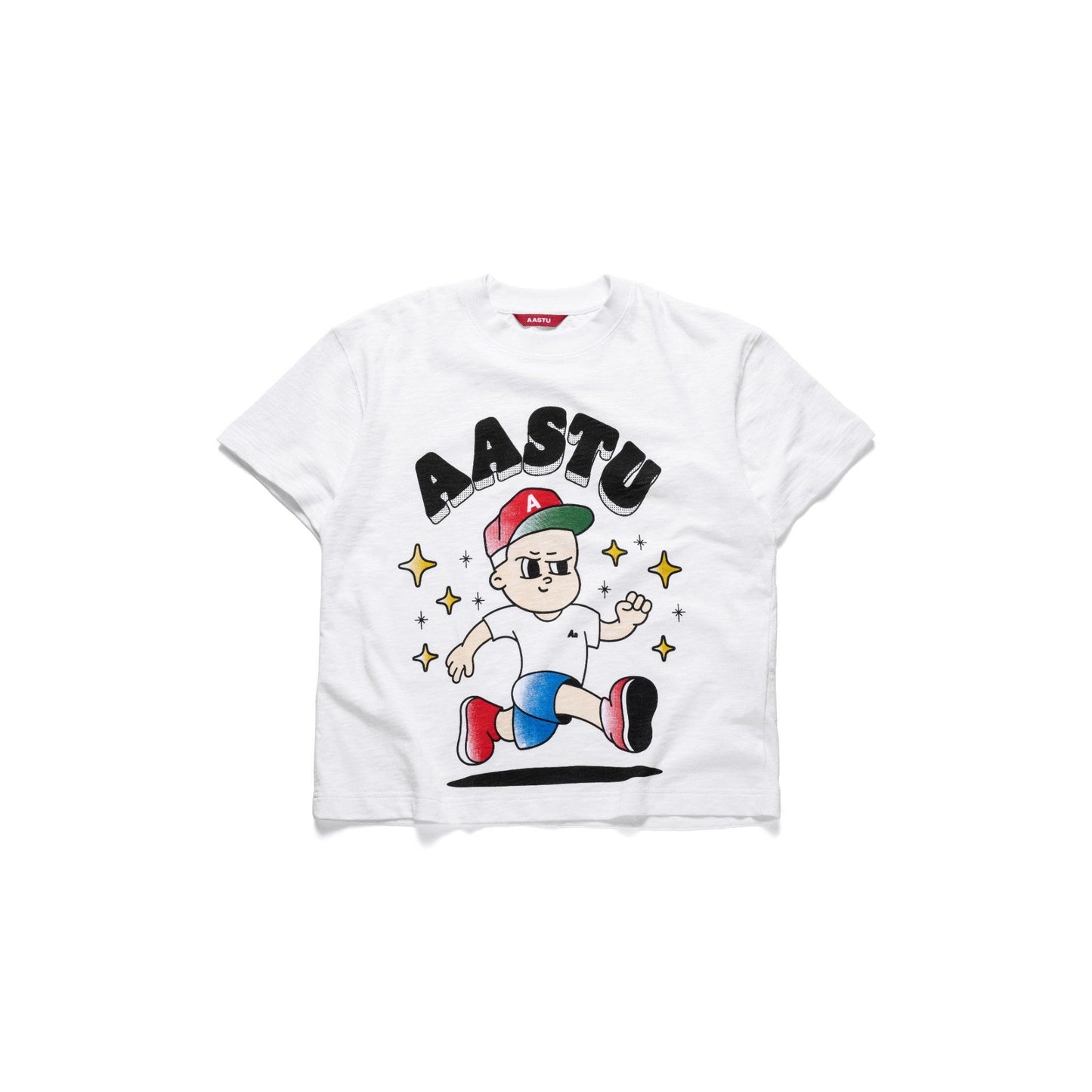 AA BOY OVERSIZE TEE // WHITE
