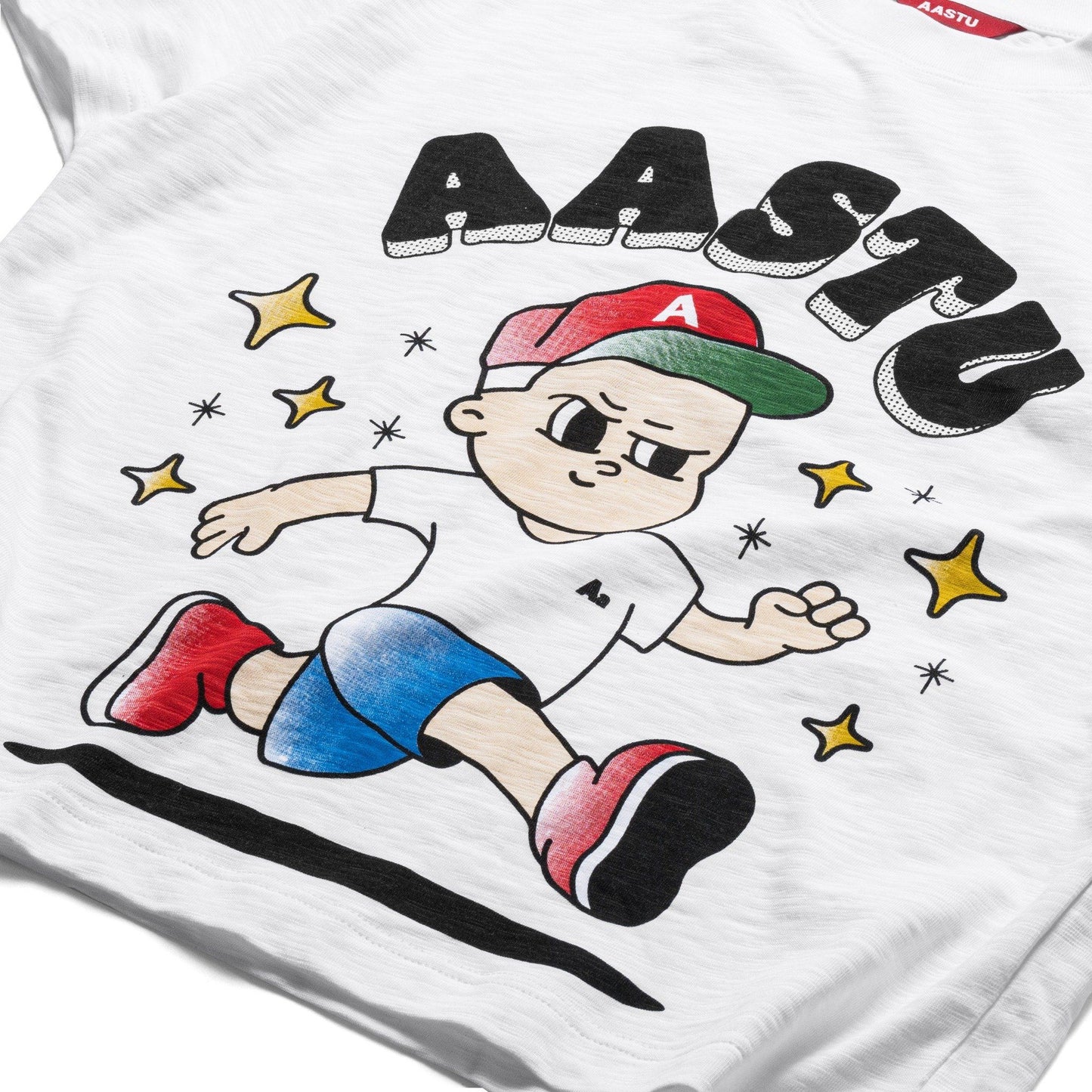 AA BOY OVERSIZE TEE // WHITE