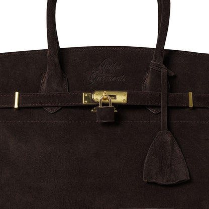 AASTU BROWN CARRYALL BAG // LARGE