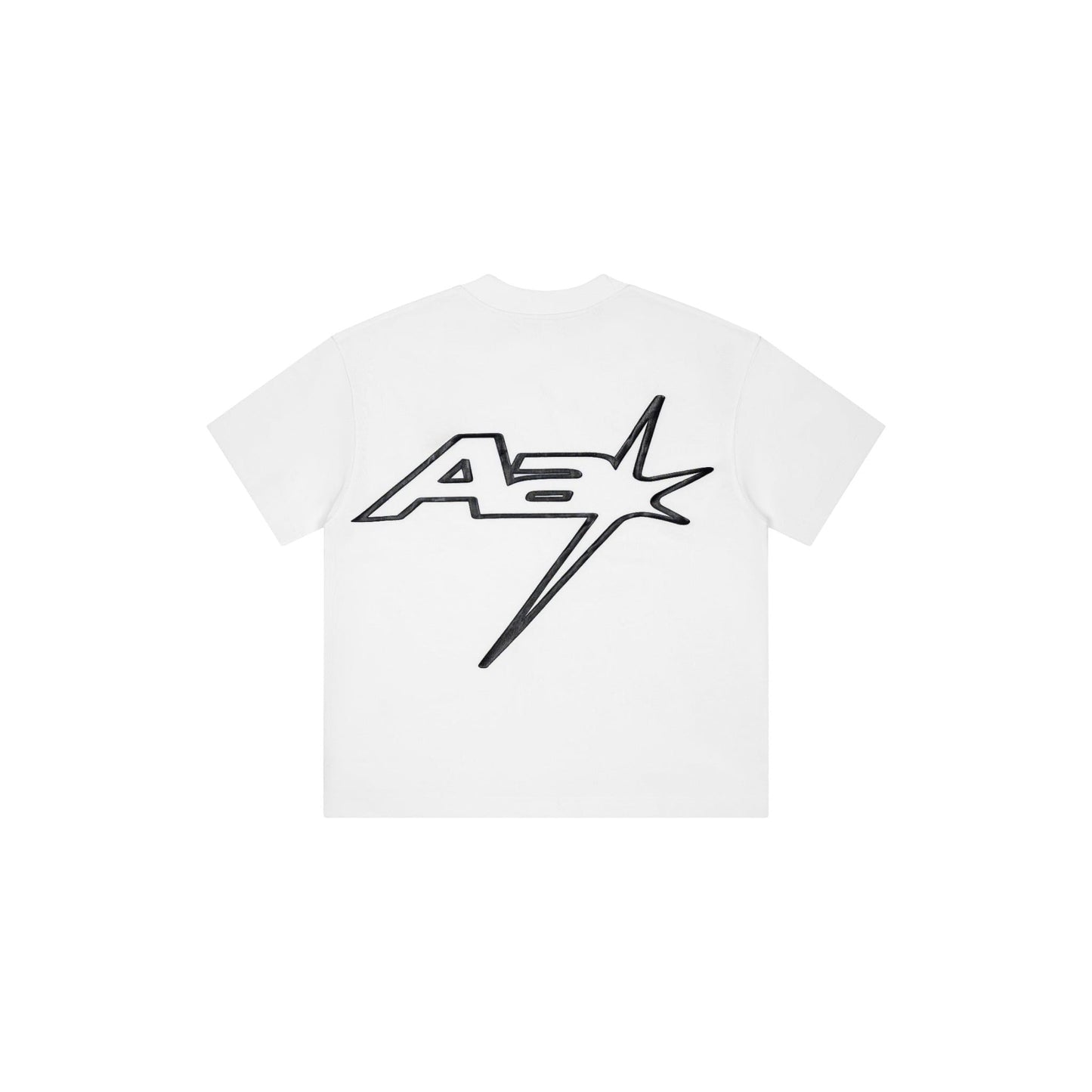 AA RACING LOGO TEE // CREAM WHITE