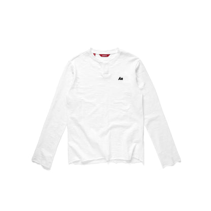 AA SLUB COTTON LONG SLEEVE // WHITE