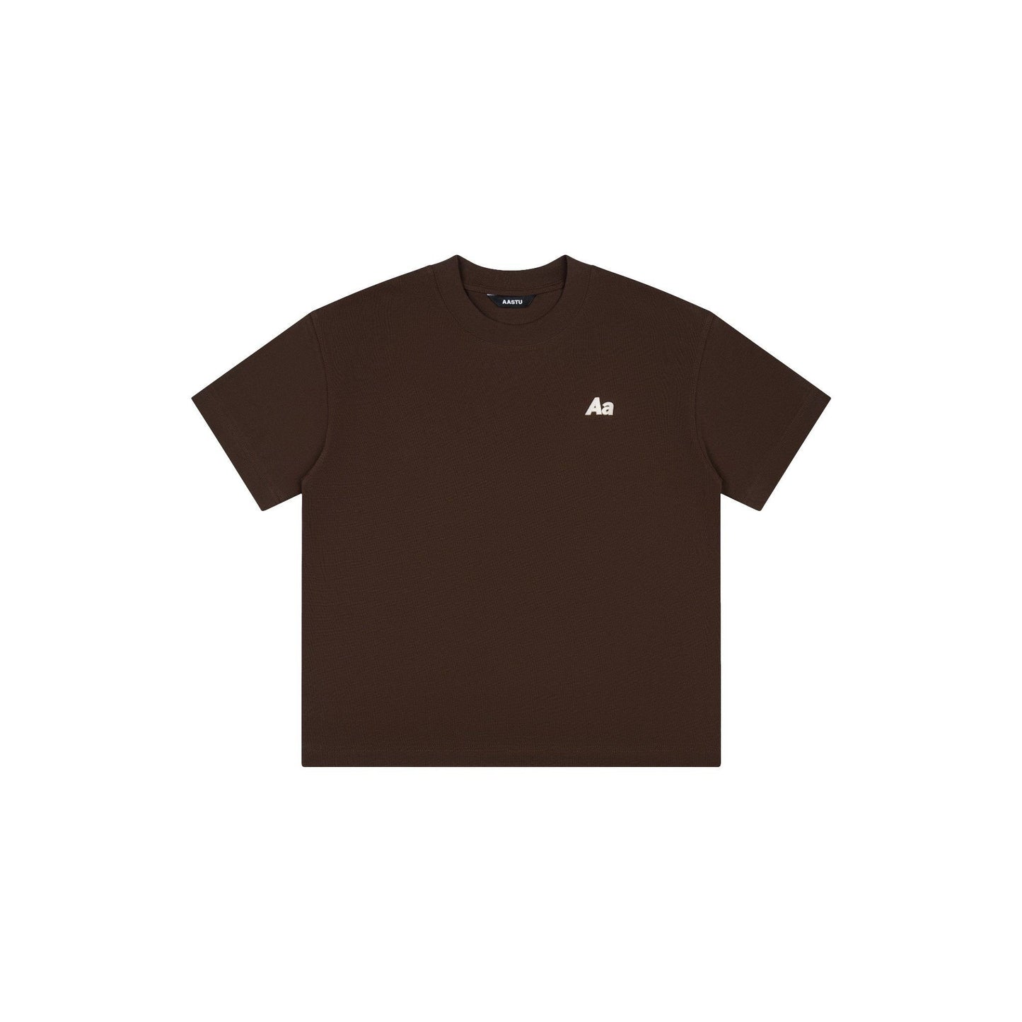 AA RACING LOGO TEE // BROWN