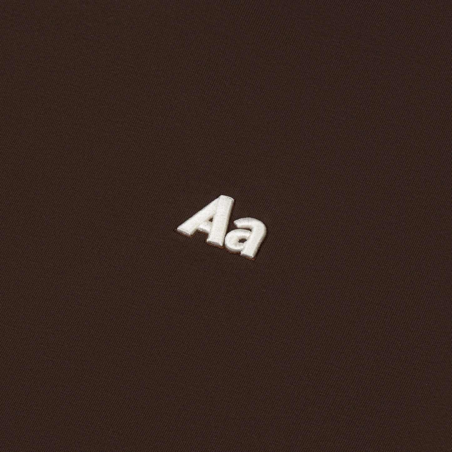 AA RACING LOGO TEE // BROWN