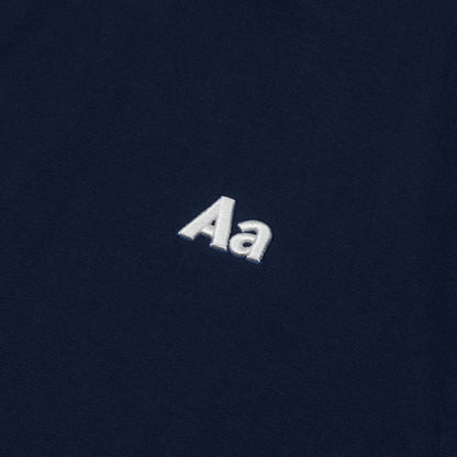 AA RACING LOGO TEE // NAVY