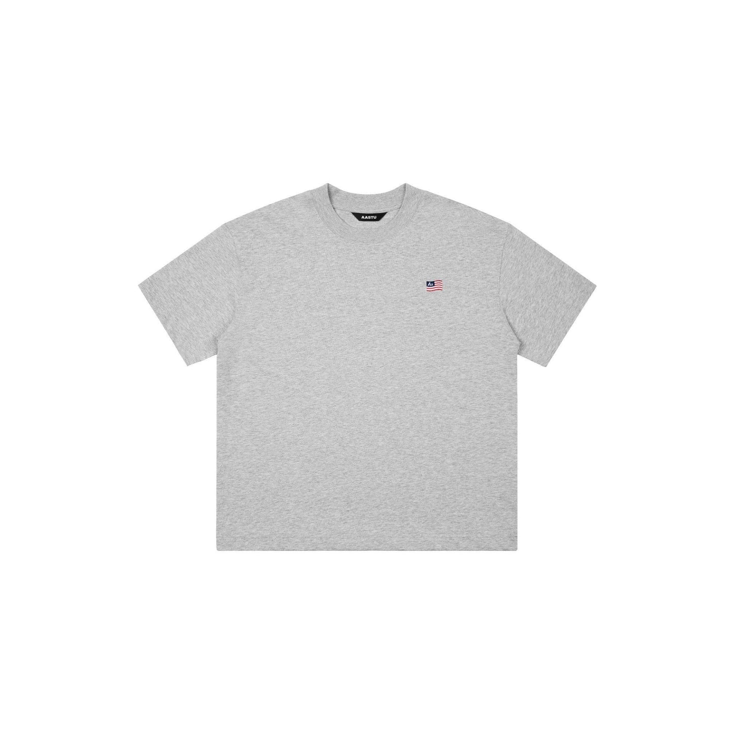 AA FLAG LOGO TEE // GREY