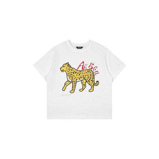 AA PANTHER SLUB TEE // WHITE