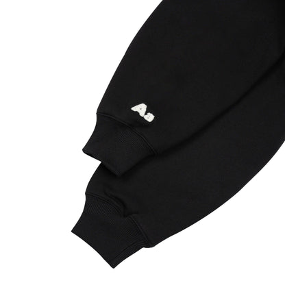 AA FLAG LOGO HOODIE // BLACK