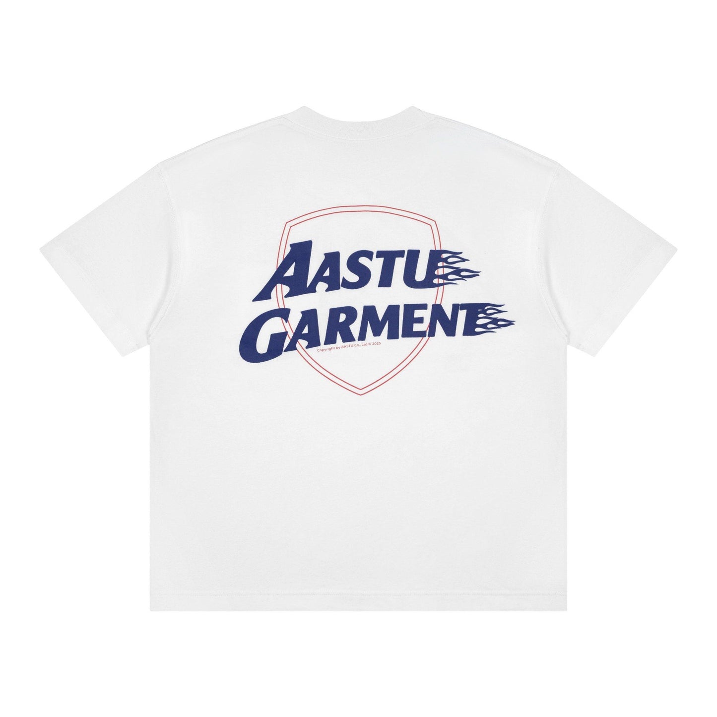 AA GARMENT LOGO TEE // WHITE