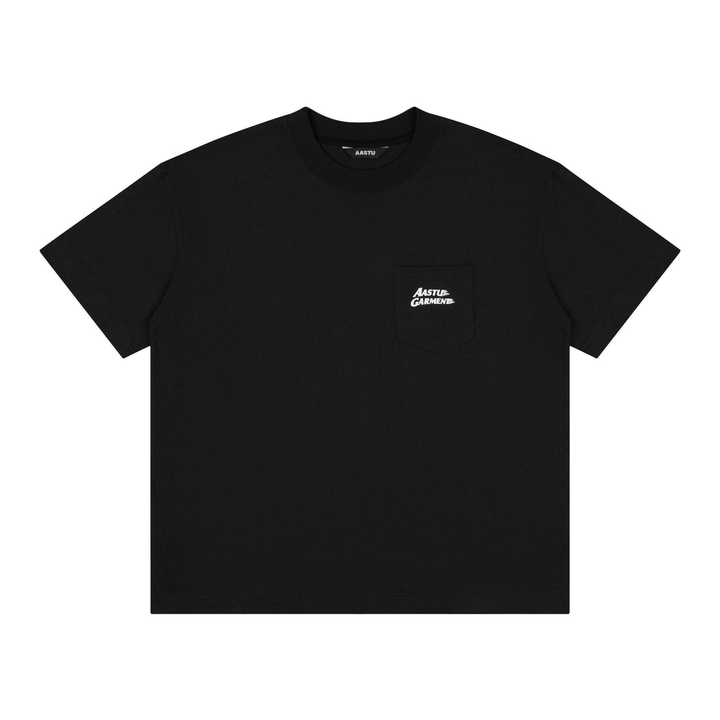 AA GARMENT LOGO TEE // BLACK