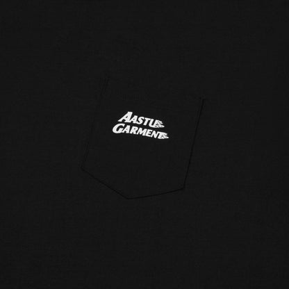 AA GARMENT LOGO TEE // BLACK