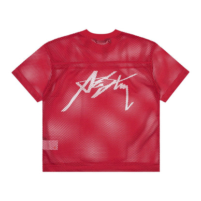 AA SIGNATURE MESH JERSEY // RED